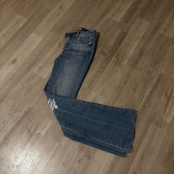 74AM Dojo Distressed Wide Legs - Picture 3 of 4